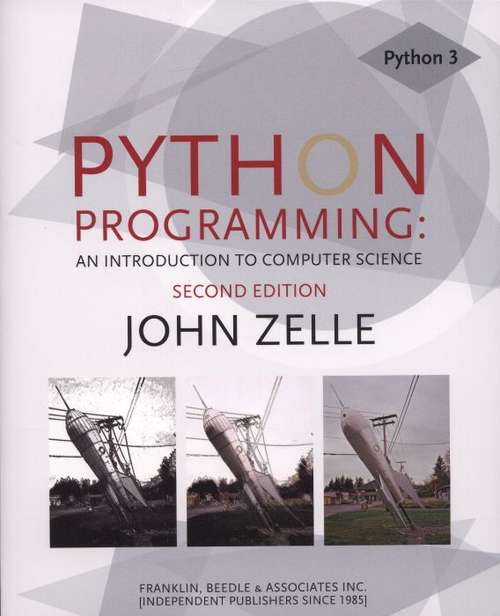 Book cover of Python Programming: An Introduction to Computer Science