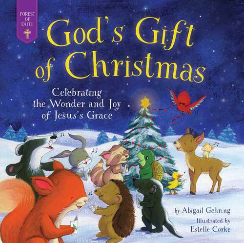 Book cover of God's Gift of Christmas: Celebrating the Wonder and Joy of Jesus's Grace (Good Books Kids) (Forest of Faith Books)