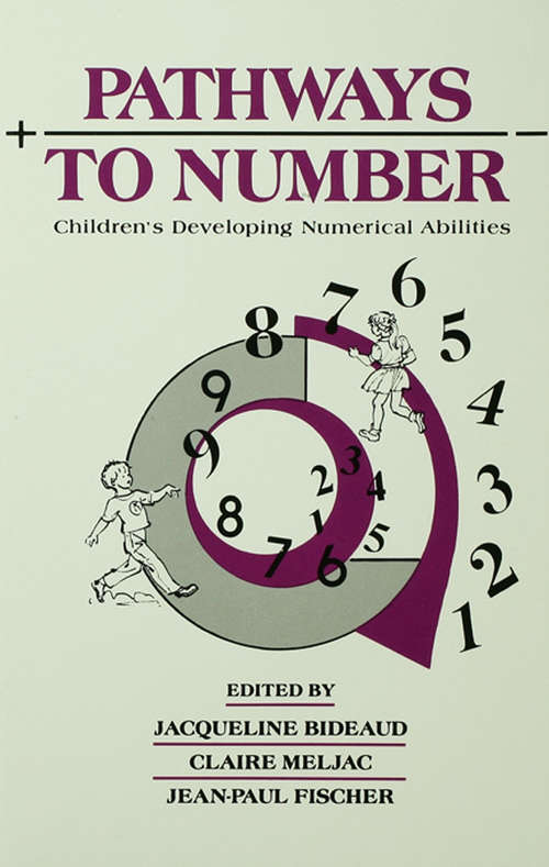 Book cover of Pathways To Number: Children's Developing Numerical Abilities