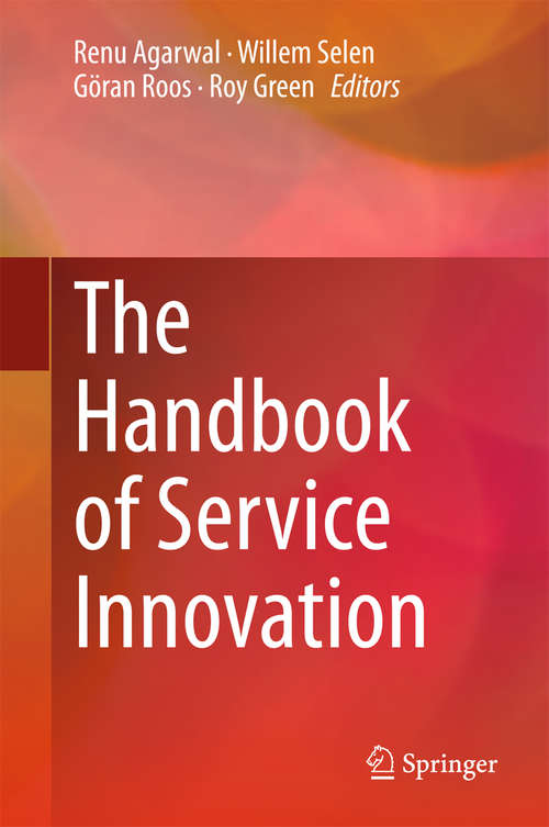 Book cover of The Handbook of Service Innovation