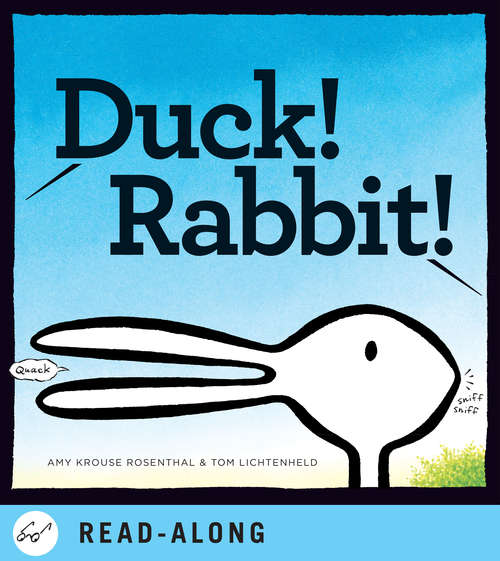 Book cover of Duck! Rabbit!