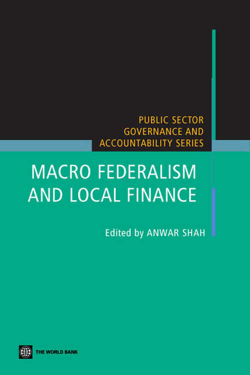 Book cover of Macro Federalism and Local Finance