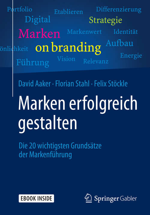 Book cover of Marken erfolgreich gestalten