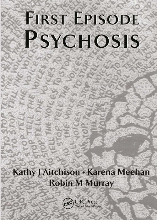 Book cover of First Episode Psychosis (2)