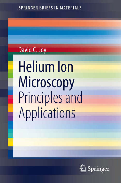 Book cover of Helium Ion Microscopy