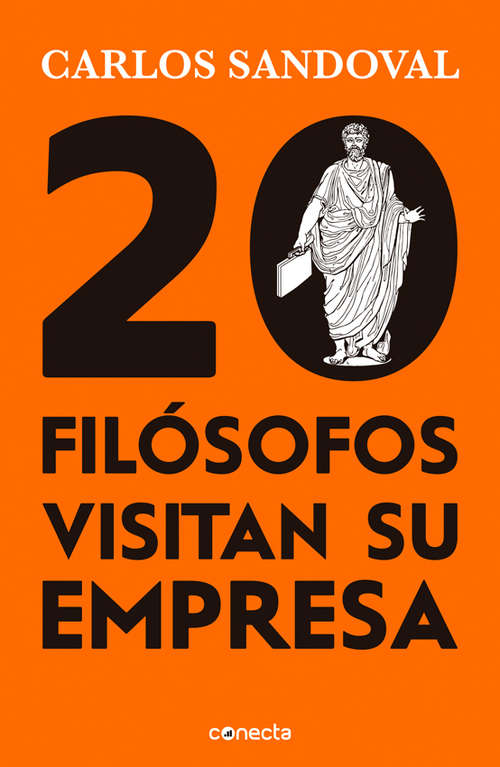 Book cover of Veinte filósofos visitan su empresa