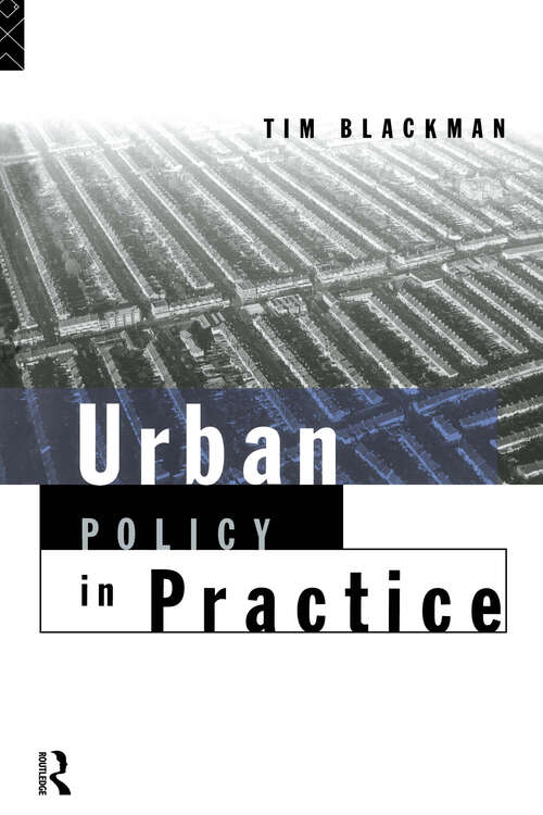 Book cover of Urban Policy in Practice