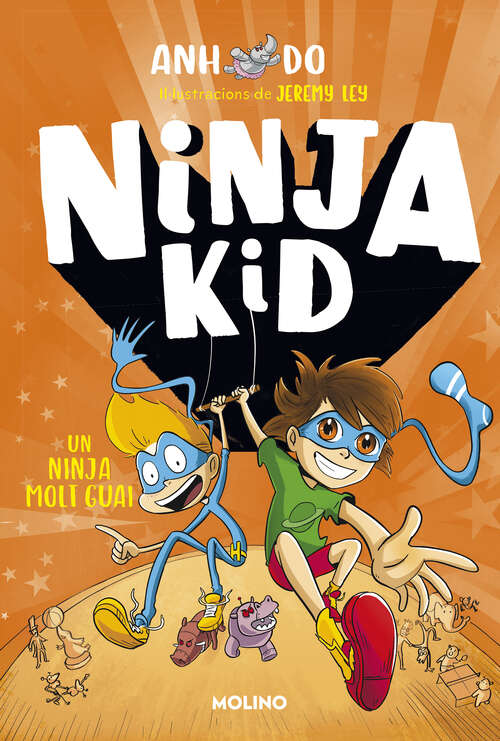 Book cover of Sèrie Ninja Kid 4 - Un ninja molt guai (Sèrie Ninja Kid: Volumen 4)