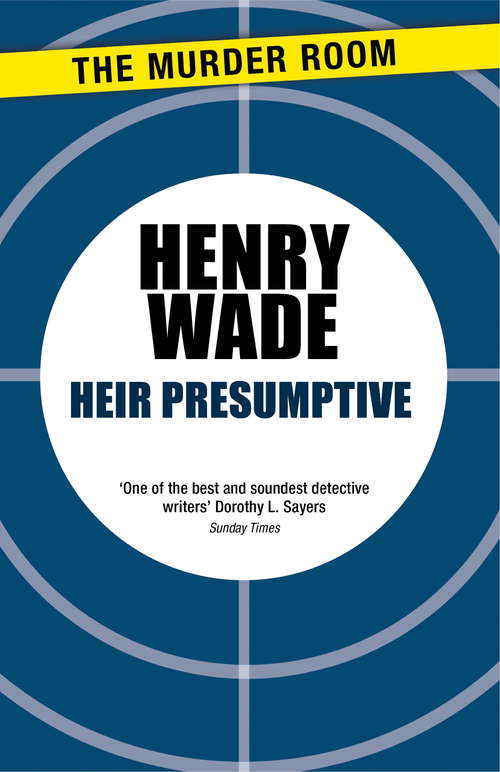 Book cover of Heir Presumptive (Inspector Poole Series)