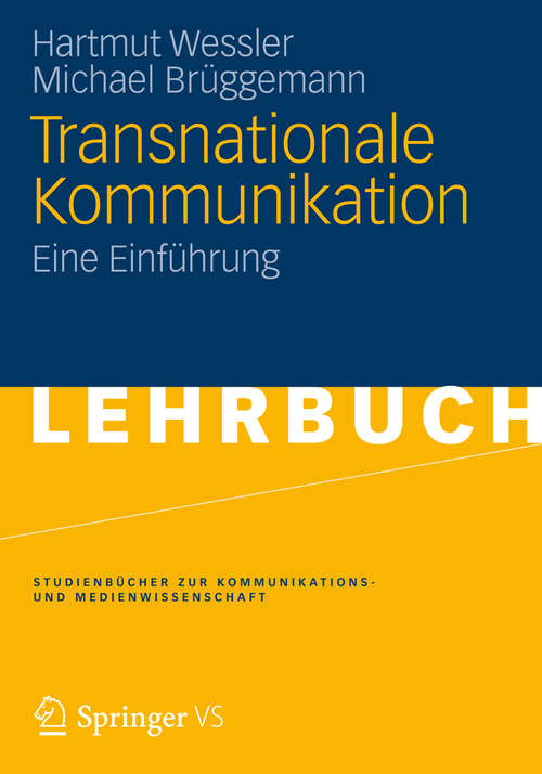 Book cover of Transnationale Kommunikation