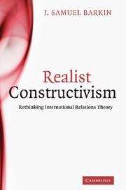 Book cover of Realist Constructivism