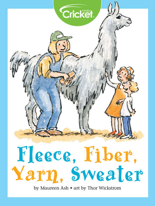 Book cover of Fleece, Fiber, Yarn, Sweater