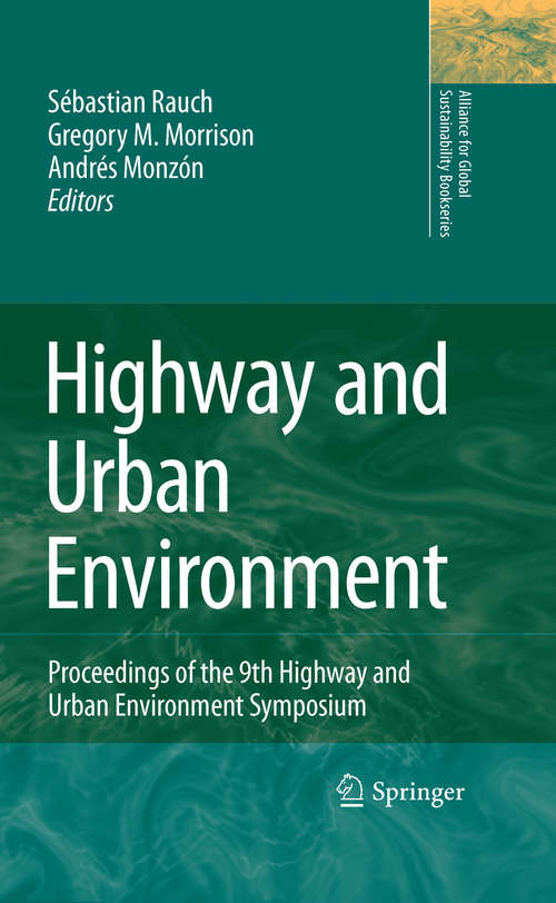 Book cover of Highway and Urban Environment