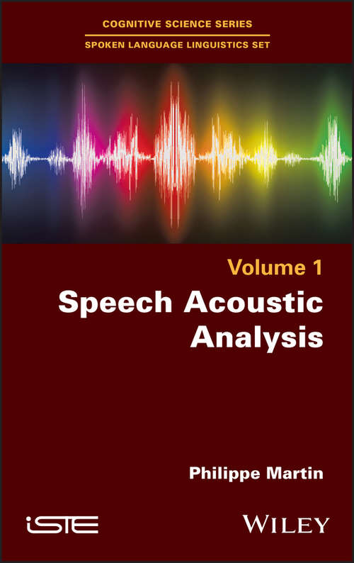 Book cover of Speech Acoustic Analysis