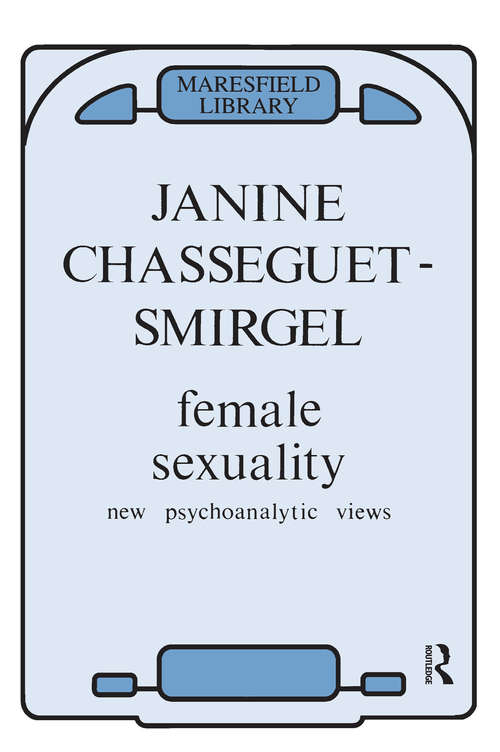 Book cover of Female Sexuality: New Psychoanalytic Views