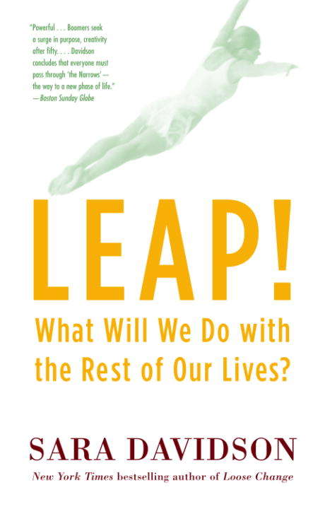 Book cover of Leap!: What Will We Do with the Rest of Our Lives?