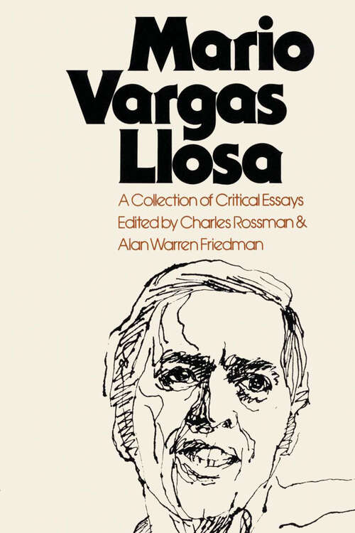 Book cover of Mario Vargas Llosa: A Collection of Critical Essays