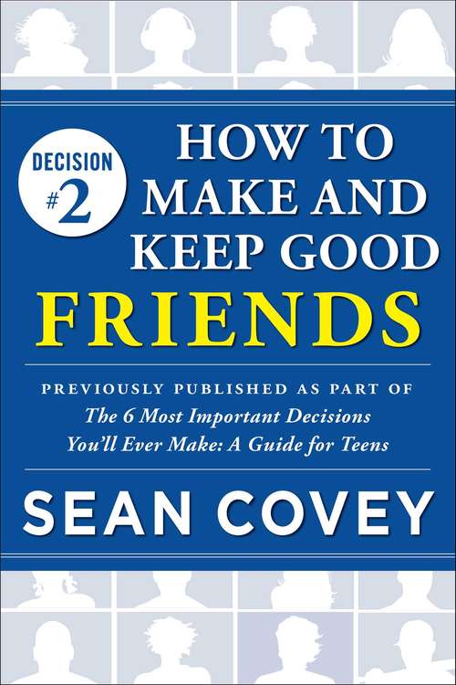 Book cover of Decision #2: Previously published as part of "The 6 Most Important Decisions You'll Ever Make"