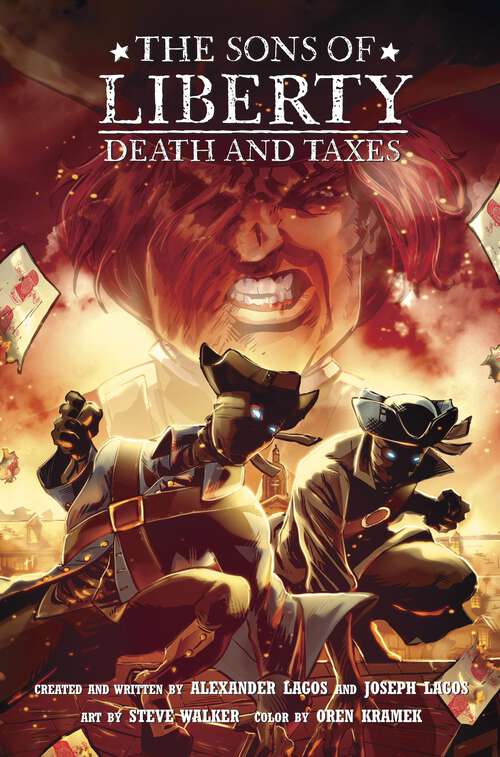 Book cover of The Sons of Liberty #2: Death and Taxes (Sons of Liberty #2)