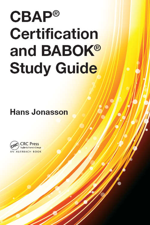 Book cover of CBAP® Certification and BABOK® Study Guide