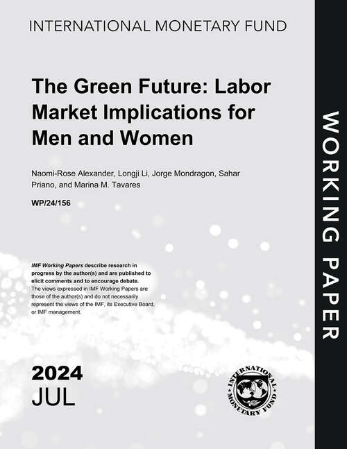 Book cover of The Green Future: Labor Market Implications for Men and Women (Imf Working Papers)