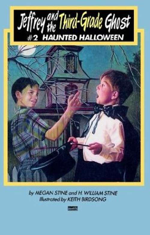 Book cover of Jeffrey and the Third-Grade Ghost: Haunted Halloween (Jeffrey the Third Grade Detective #2)