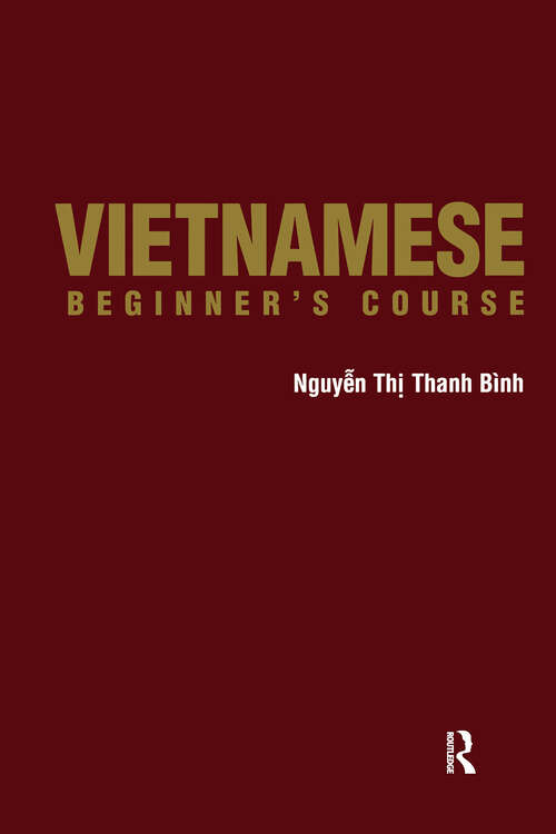 Book cover of Vietnamese Beginner's Course