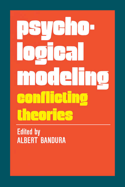 Book cover of Psychological Modeling: Conflicting Theories