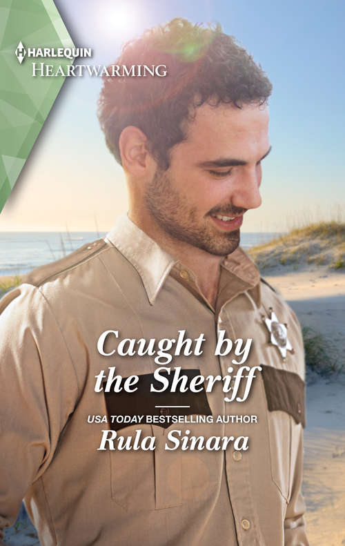 Book cover of Caught by the Sheriff: A Clean Romance (Original) (Turtleback Beach #2)