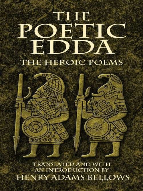 Book cover of The Poetic Edda: The Heroic Poems