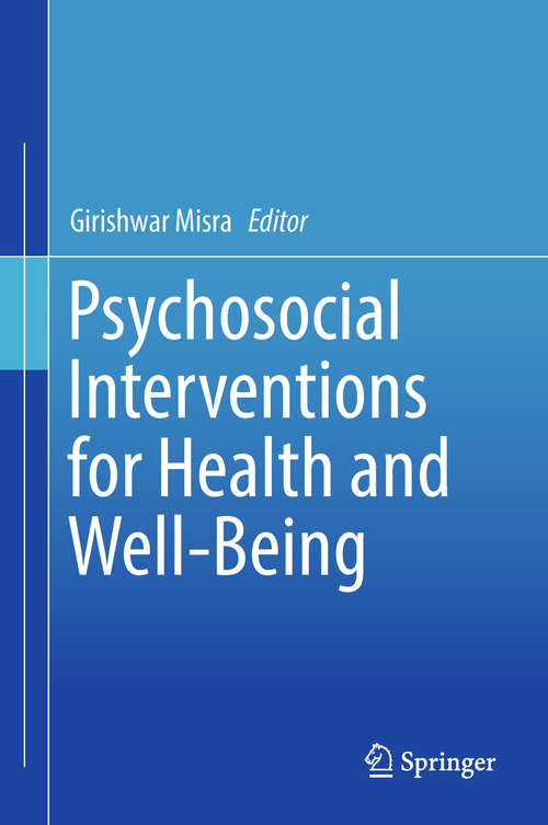 Book cover of Psychosocial Interventions for Health and Well-Being