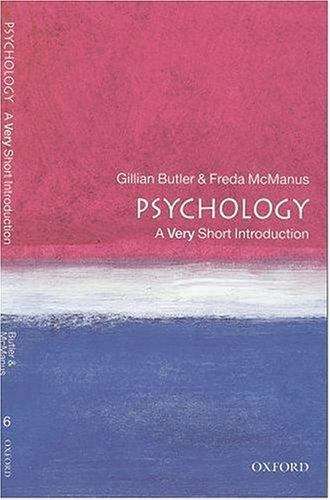 Book cover of Psychology: A Very Short Introduction