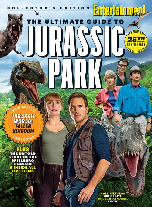 Book cover of ENTERTAINMENT WEEKLY The Ultimate Guide to Jurassic Park
