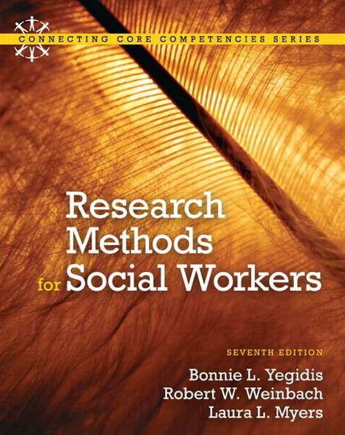 Book cover of Research Methods for Social Workers