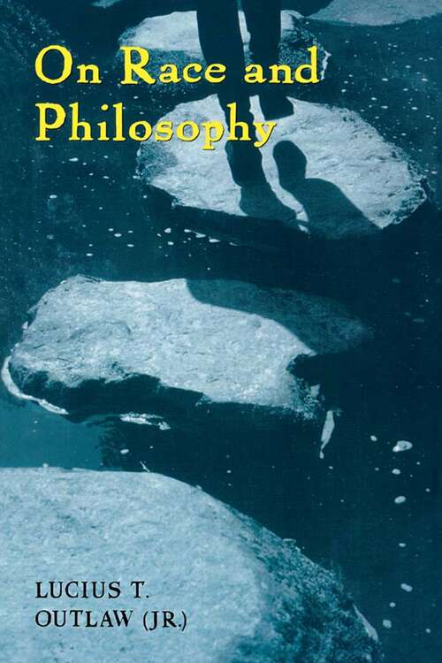 Book cover of On Race and Philosophy