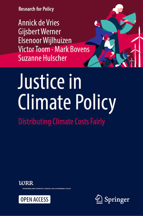 Book cover of Justice in Climate Policy: Distributing Climate Costs Fairly (2024) (Research for Policy)