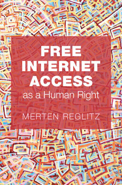 Book cover of Free Internet Access as a Human Right