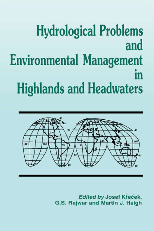 Book cover of Hydrological Problems and Environmental Management in Highlands and Headwaters: Updating The Proceedings Of The First And Second International Conferences On Headwater Control