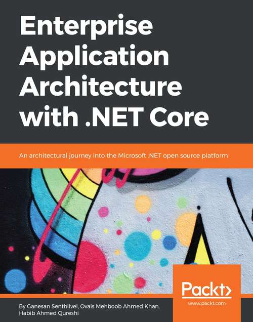 Book cover of Enterprise Application Architecture with .NET Core