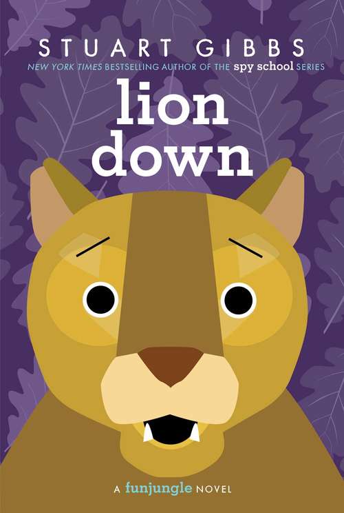Book cover of Lion Down: Panda-monium; Lion Down; Tyrannosaurus Wrecks (FunJungle #5)