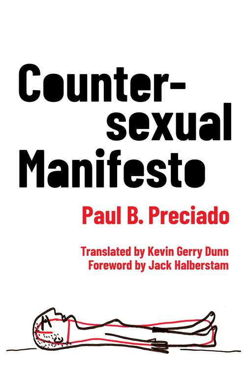 Book cover of Countersexual Manifesto (Critical Life Studies)