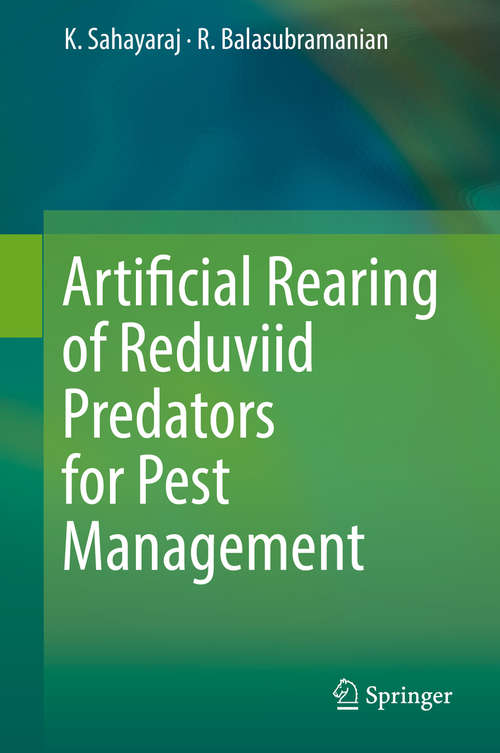 Book cover of Artificial Rearing of Reduviid Predators for Pest Management