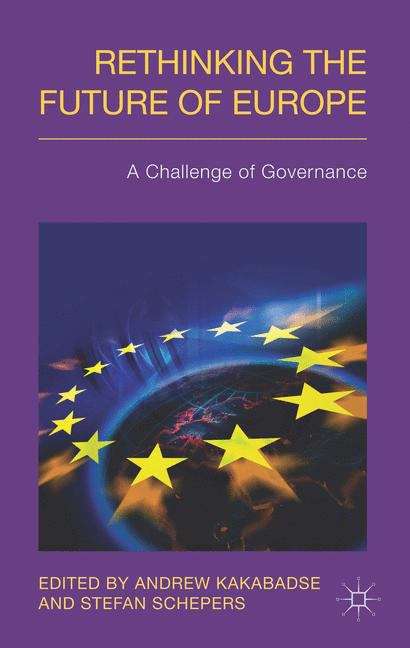 Book cover of Rethinking the Future of Europe