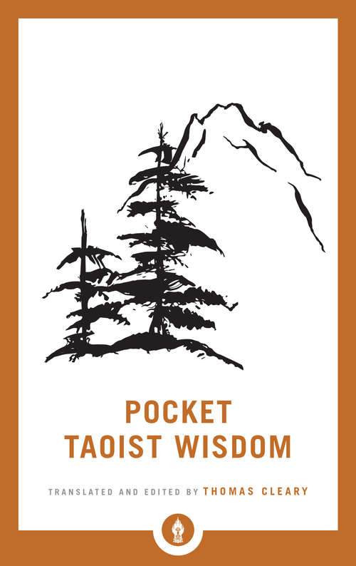 Book cover of Pocket Taoist Wisdom (Shambhala Pocket Library)