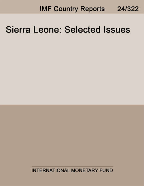 Book cover of Sierra Leone: Selected Issues