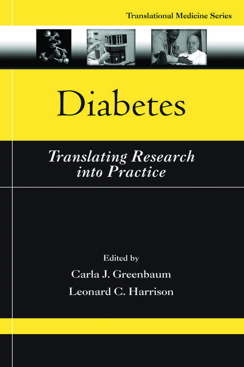 Book cover of Diabetes: Translating Research into Practice