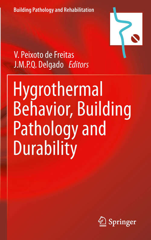 Book cover of Hygrothermal Behavior, Building Pathology and Durability