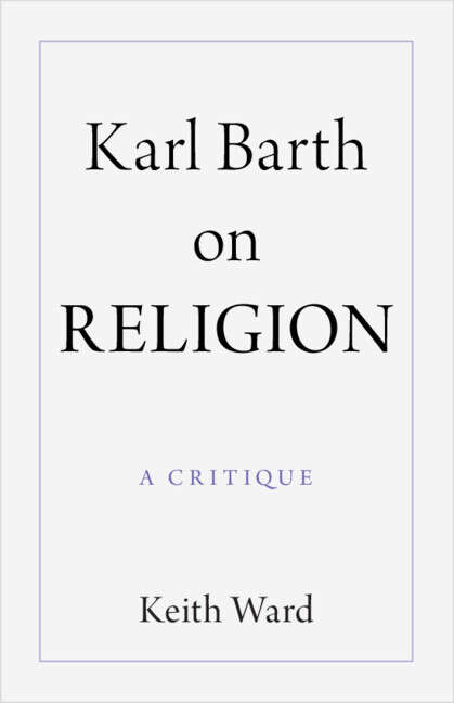 Book cover of Karl Barth on Religion: A Critique