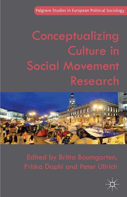 Book cover of Conceptualizing Culture in Social Movement Research