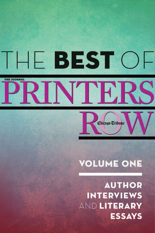 Book cover of The Best of Printers Row, Volume One